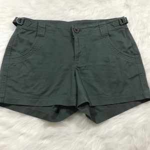 Athleta Green Hiking Outdoor Shorts Size 4